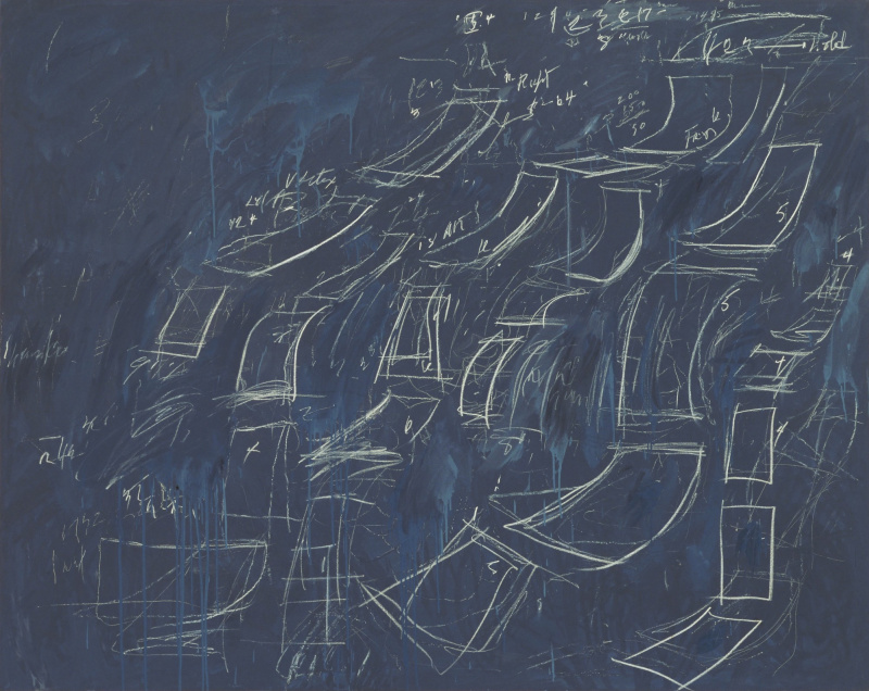 Untitled, 1968, 216×173 cm by Cy Twombly: History, Analysis