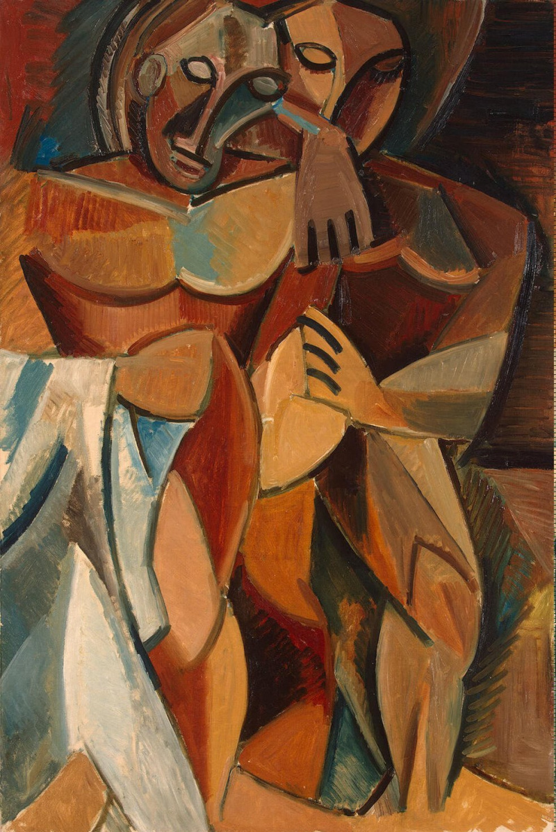 絵画 Friendship Friendship, 1908 by Pablo Picasso: History, Analysis & Facts | Arthive