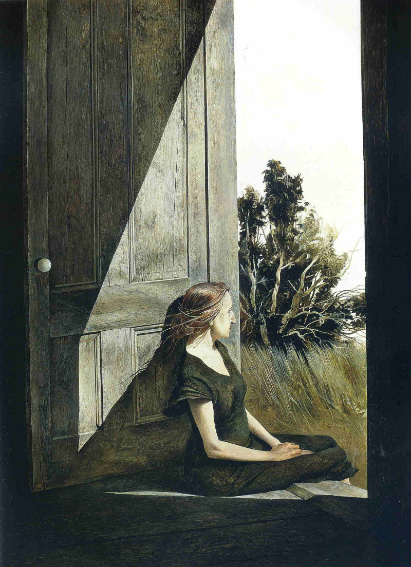 半額特販 Andrew Wyeth、OLSONS´ COW、希少画集画、新品高級額、額装付 ...