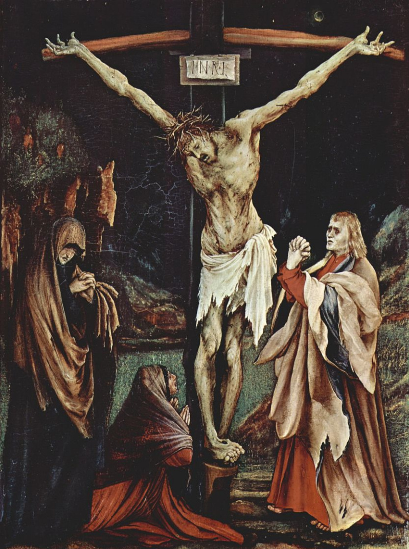 Christ on the cross, 1502, 61×46 cm by Matthias Grünewald: History 