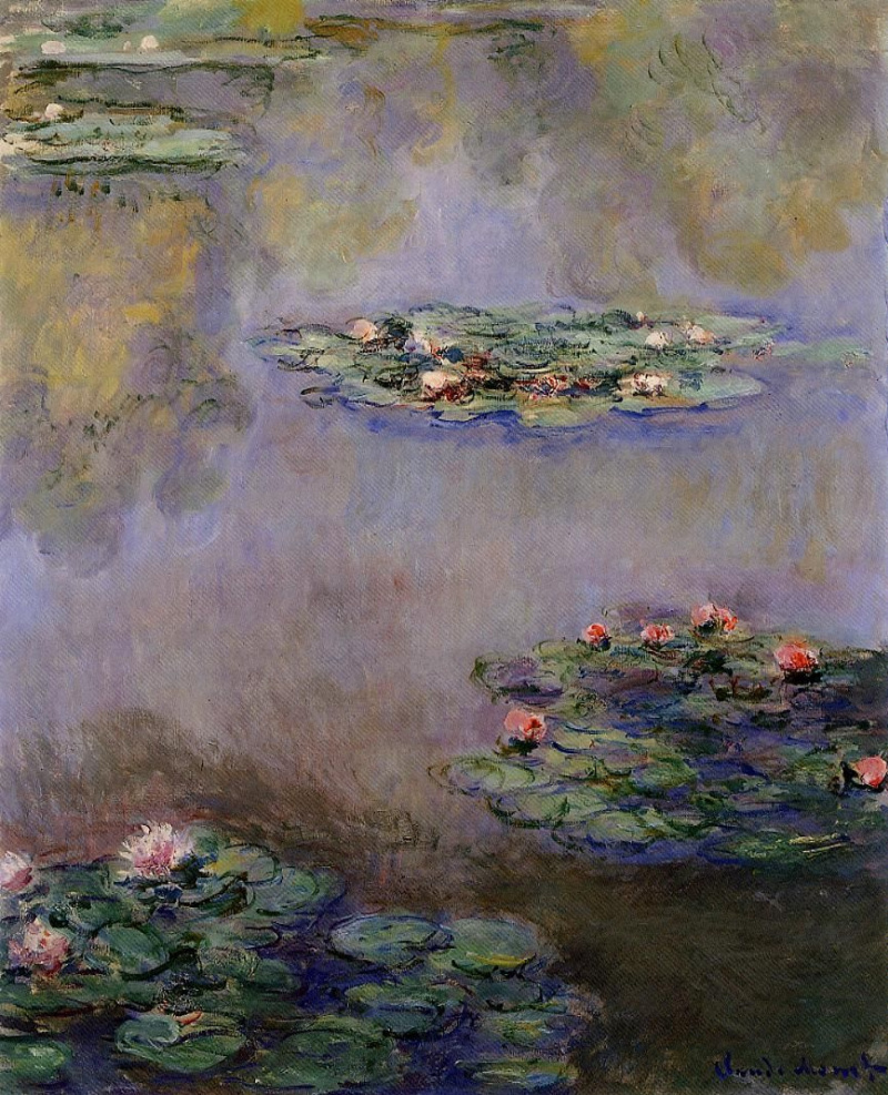 Claude Monet 睡莲, 1908：作品描述| Arthive