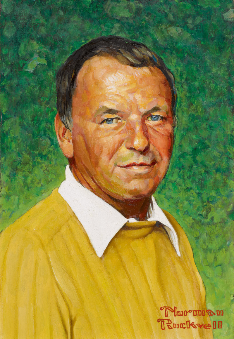An American Classic (Portrait of Frank Sinatra), 1973 by Norman