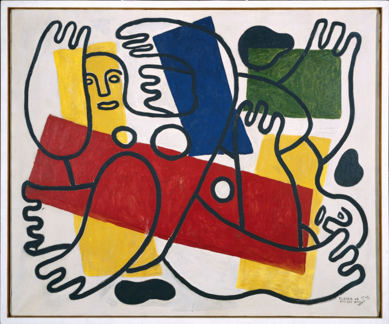 Fernand Léger giraud Divers, 1943, 107×89 cm by Fernand Leger: History, Analysis