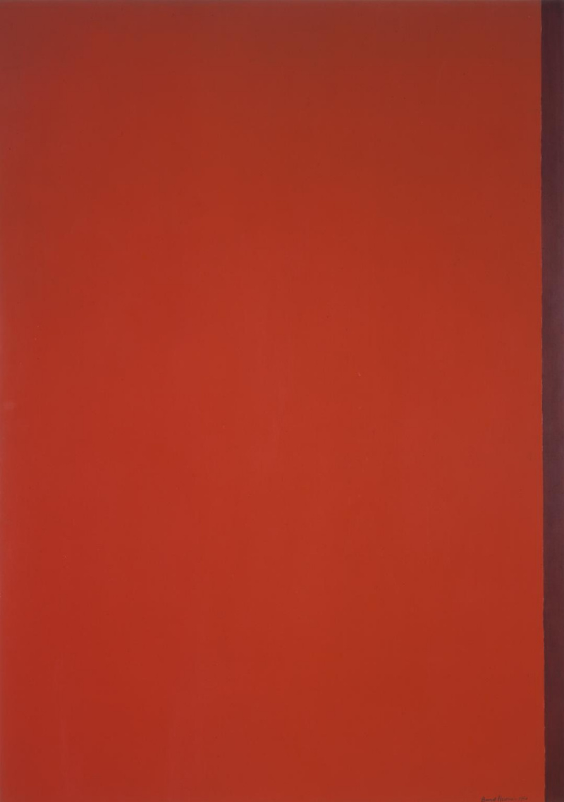 Resultado de imagen para Barnett Newman: "Eva" (1950). Londres.