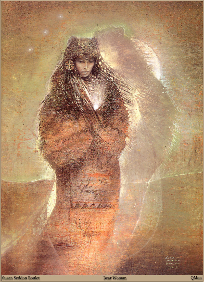 Shaman. A female bear by Susan Seddon Boulet: History, Analysis 