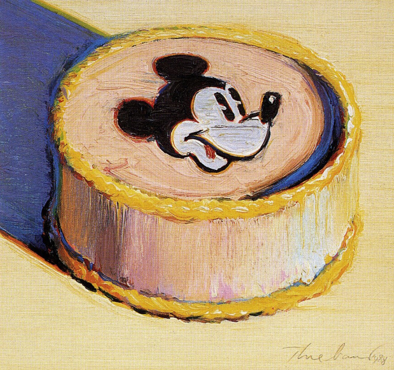 Cake Mickey Mouse by Wayne Thiebaud: History, Analysis & Facts
