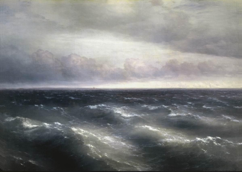 The Black Sea (1881) by Ivan Aivazovsky: Analysis & Overview | Arthive