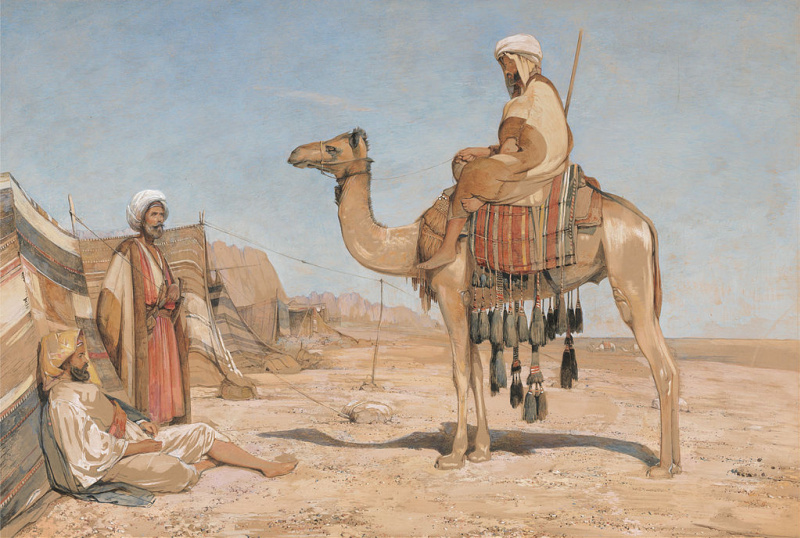 洋書 The Bedouins of Arabia Arabs Bedouins, 1851, 35×52 cm by John Frederick Lewis: History