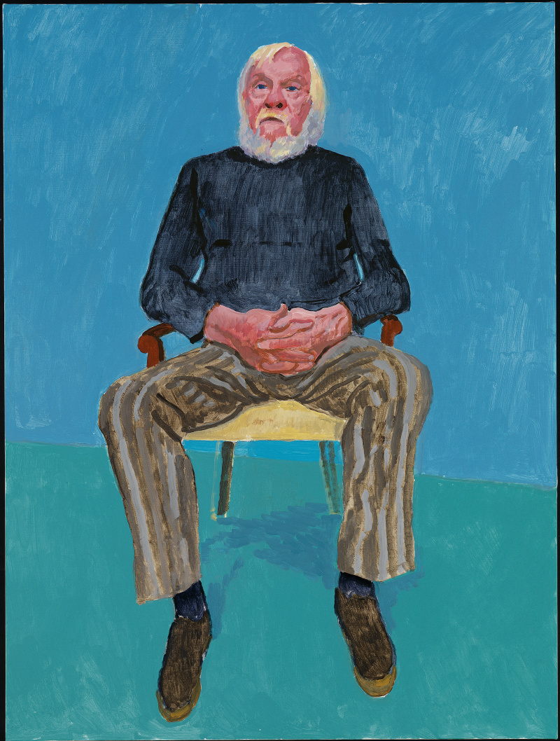 John Baldessari, 2013, 91×122 cm by David Hockney: History
