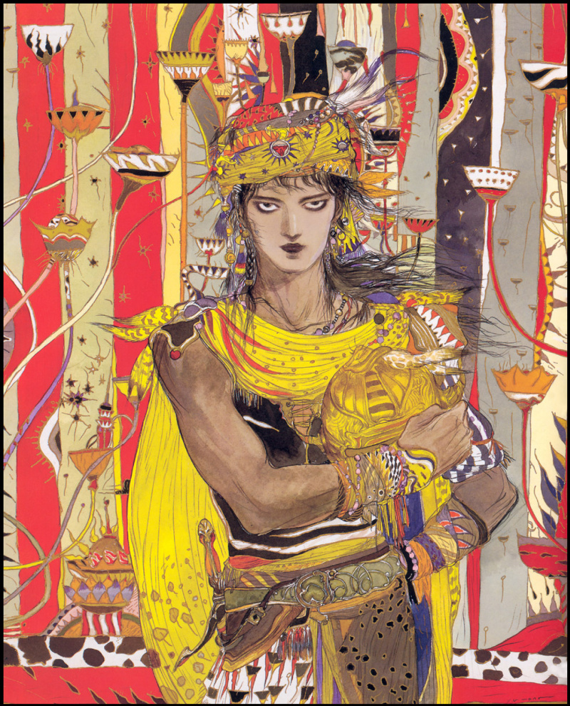 Hand drawn fantasy Amano Еситака94 by Yoshitaka Amano: History
