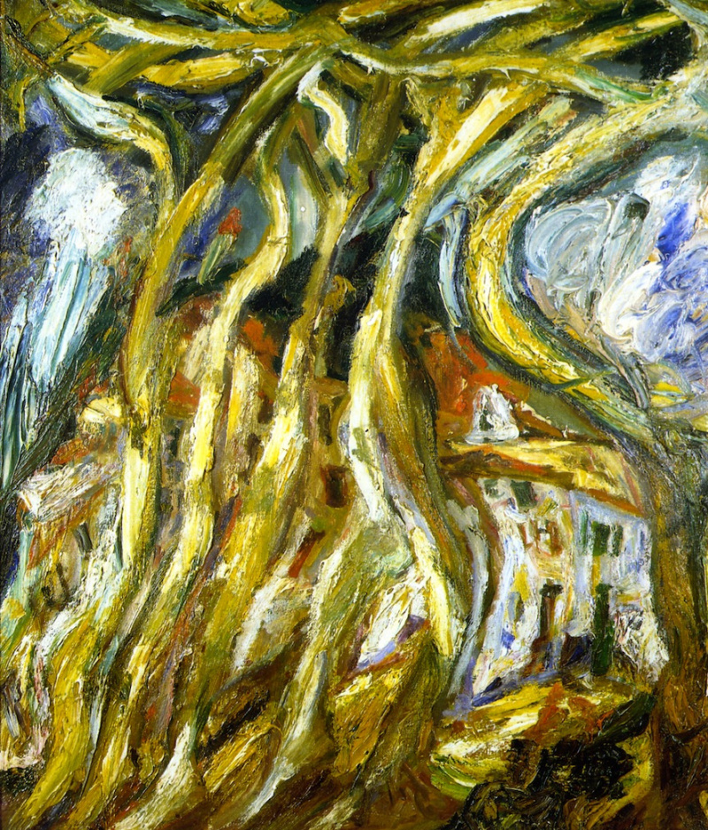 A group of trees, 1922, 64×73 cm by Chaim Soutine: History