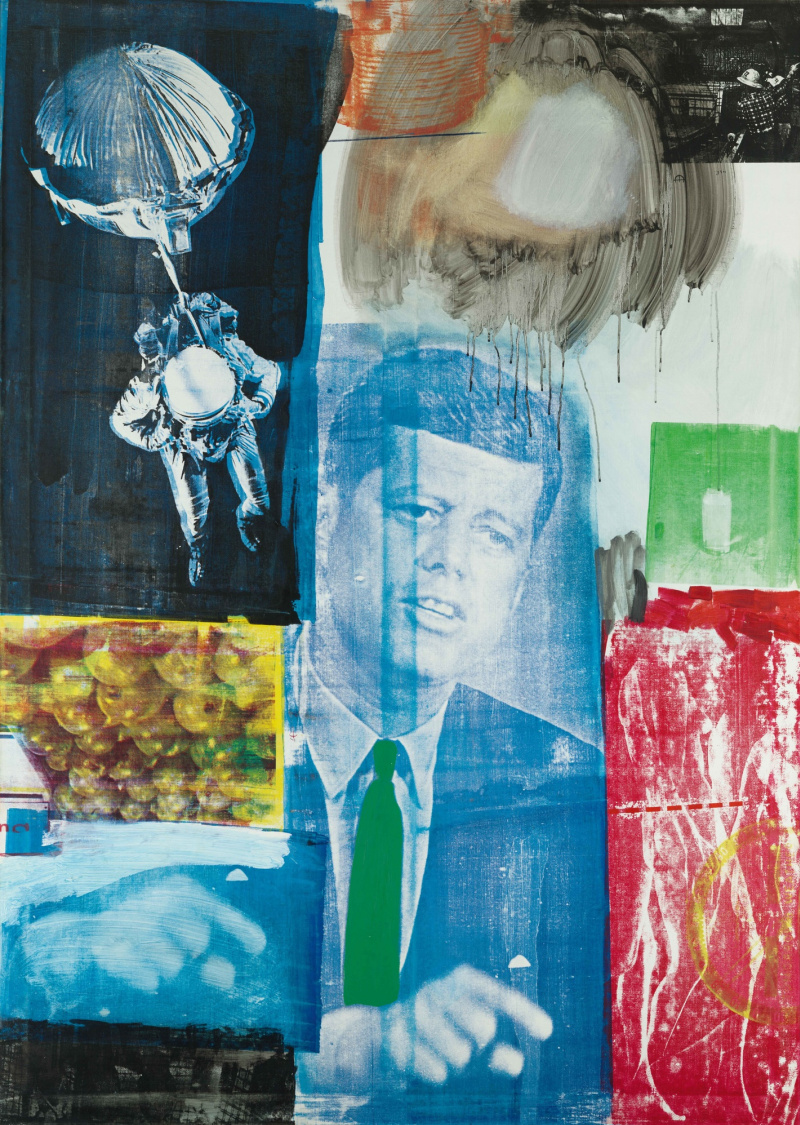 Robert Rauschenberg Retroactive, 1964：作品描述| Arthive