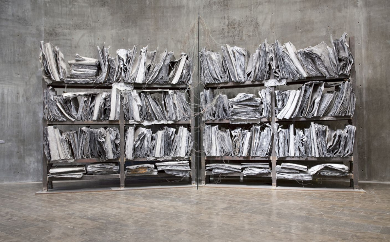 High Priestess / Mesopotamia, 1980, 780×370 cm by Anselm Kiefer