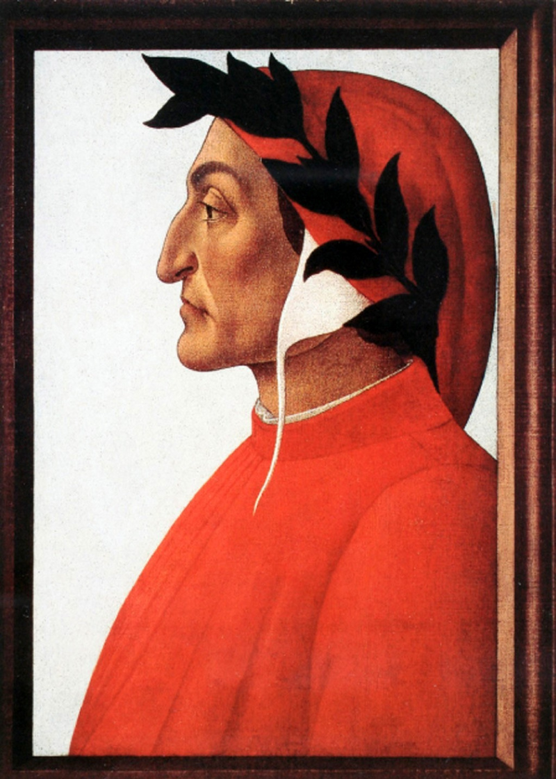 Dante Alighieri 1495 47 54 cm by Sandro Botticelli History