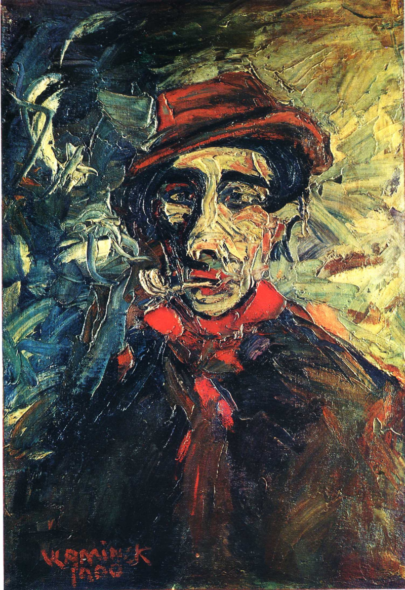 Maurice de Vlaminck Man with pipe (Portrait of dad, Buju), 1900