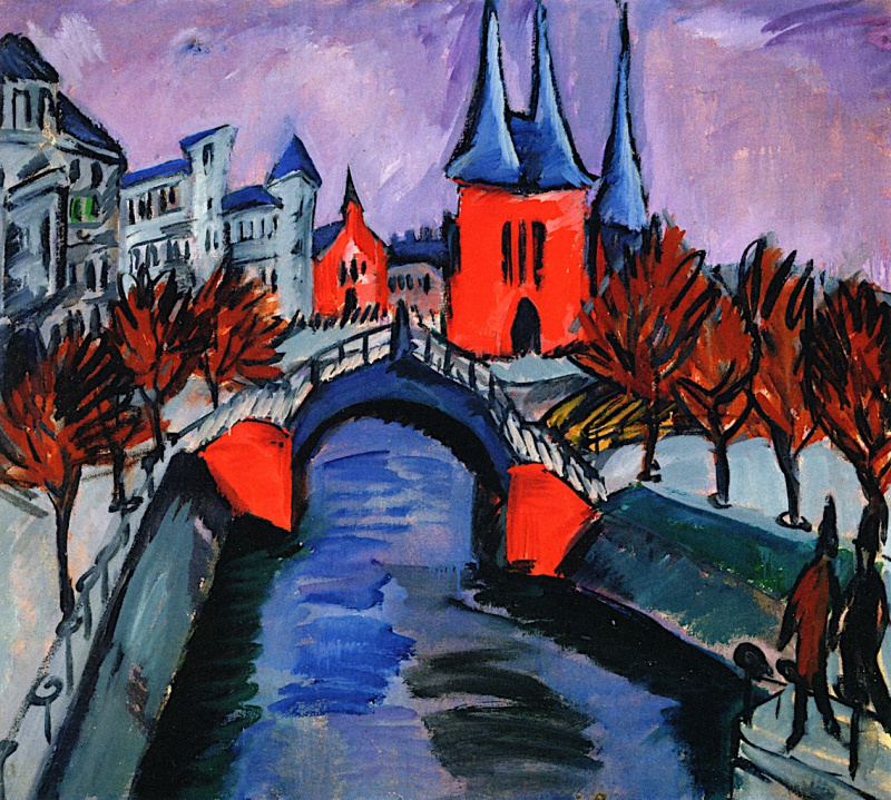Landscape, 1913, 151×121 cm by Ernst Ludwig Kirchner: History