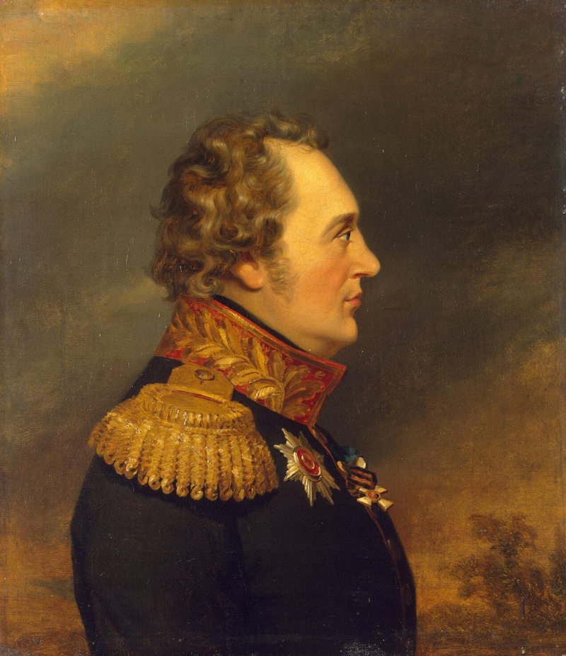 George Dow Portrait of Ivan Nikolaevich (Magnus Gustav) Essen, 1825, 63 ...