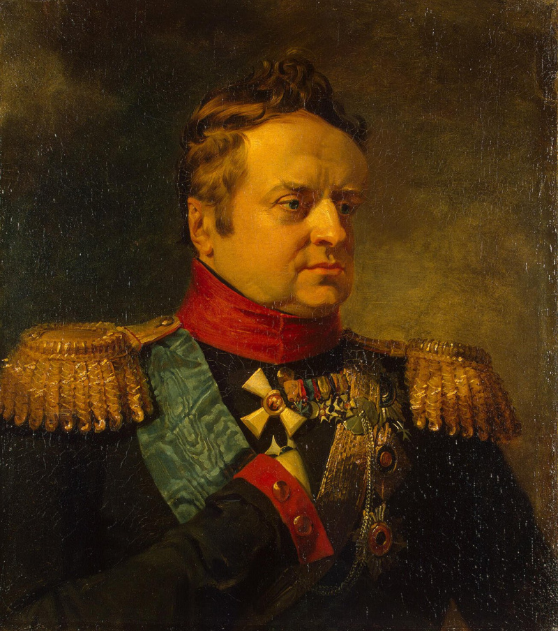 George Dow Portrait of Prince Alexander of Württemberg, 1825, 63×70 cm ...