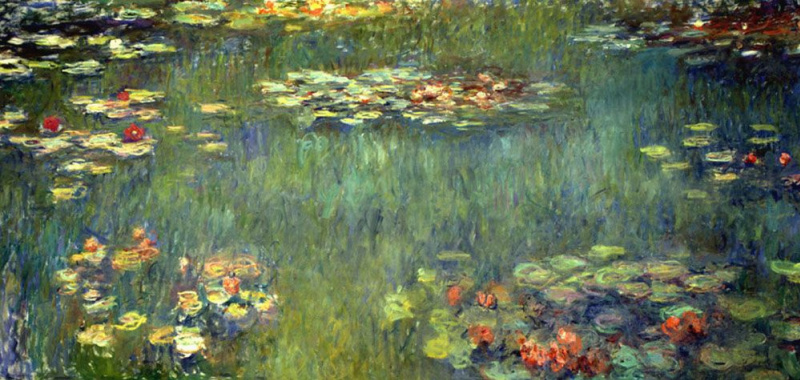 Pond with water lilies, 1920 by Claude Monet: History, Analysis