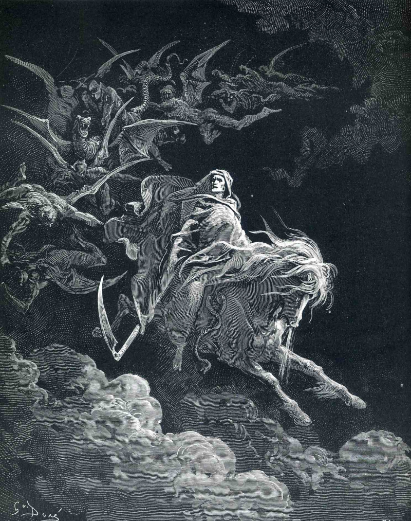Buy digital version: Vision of death by Paul Gustave Dore | Arthive