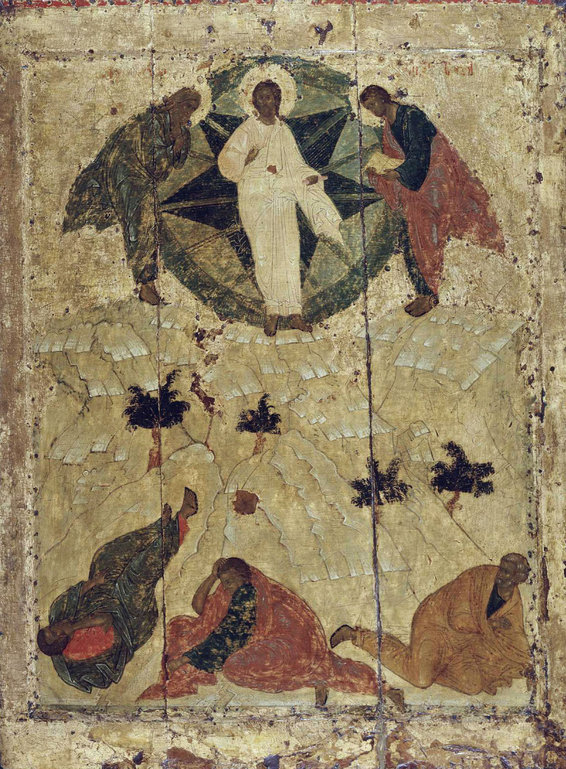 Transfiguration, 1405, 60×80 cm by Andrey Rublev: History