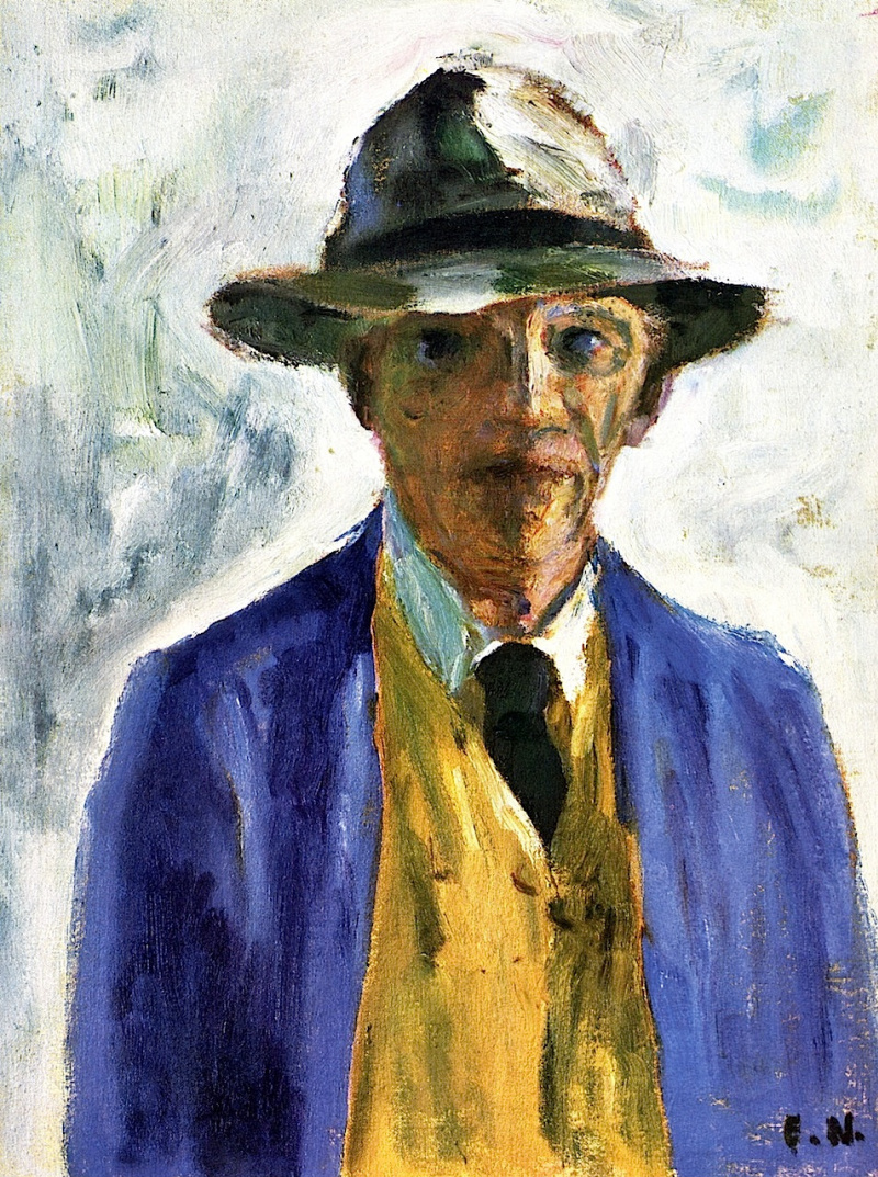 Self-portrait, 1947, 68×87 cm by Emil Nolde: History, Analysis