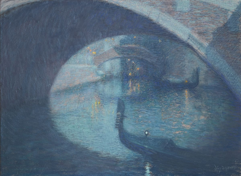 Lucien Lévy-Dhurmer (French, 1865-1953) , La fantaisie orientale