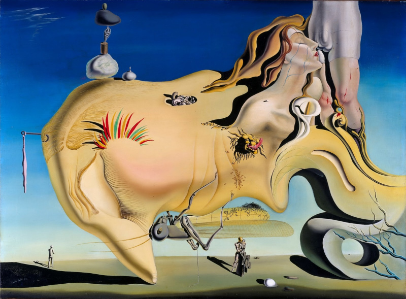 Great masturbator, 1929, 150×110 cm by Salvador Dali