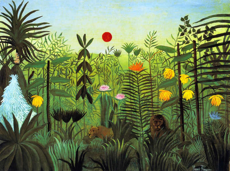 Henri Rousseau、Coin de Parc、海外版超希少レゾネ Henri Rousseau、Coin de Parc、海外版超希少レゾネ Henri Rousseau
