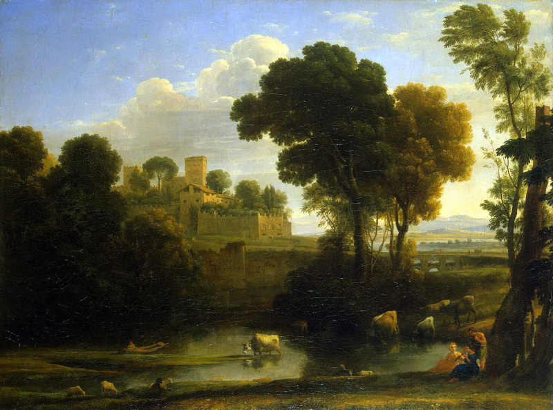 Italian landscape by Gelle Claude: History, Analysis & Facts | Arthive