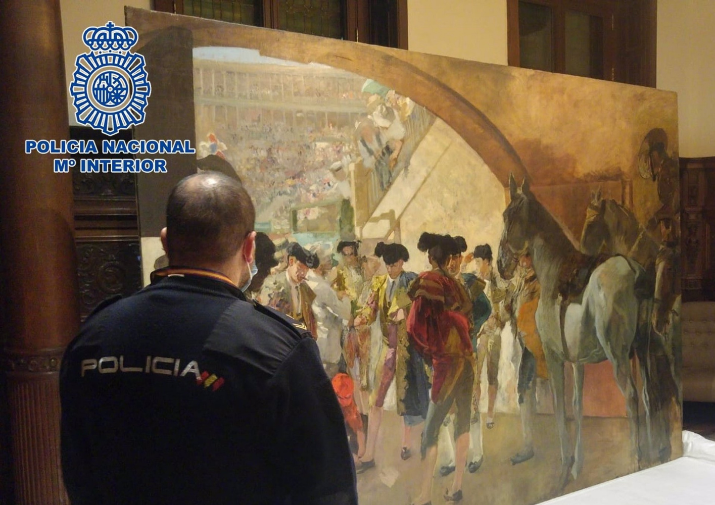 Испанская полиция обнаружила картину Хоакина Сорольи стоимостью 3 миллиона евро