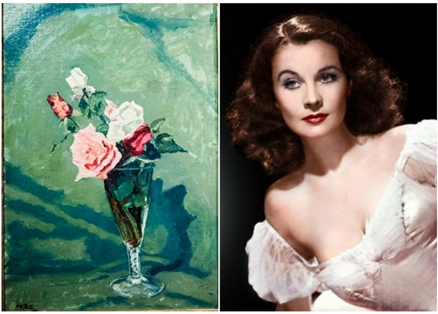 Still life by Winston Curchill from Vivien Leigh collection unveiled at Sotheby’s London