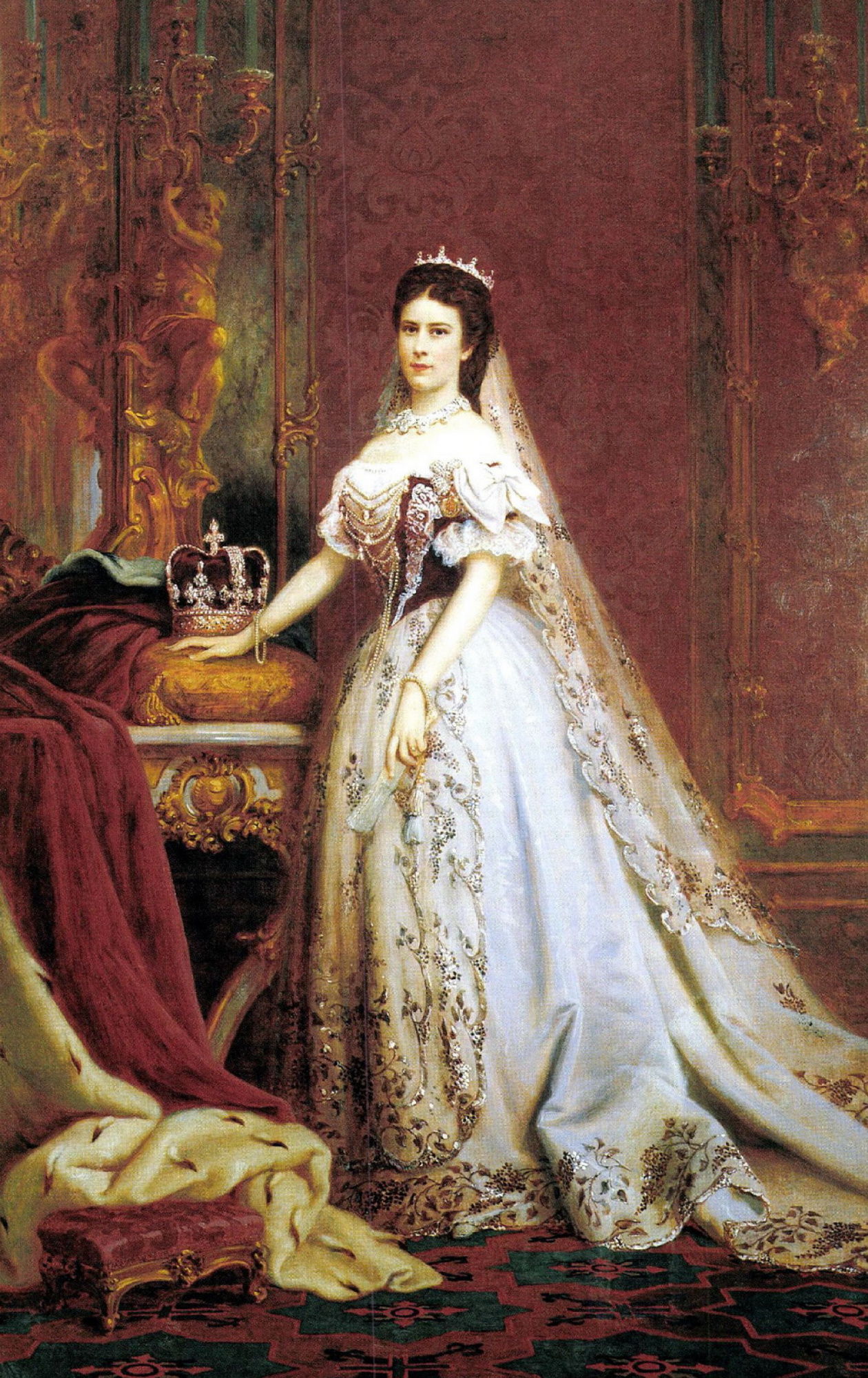 The Bavarian Rose Empress Sissi Ceremonial Portraits Drama Life The Bavarian Rose Empress Sissi Ceremonial Portraits Drama Life