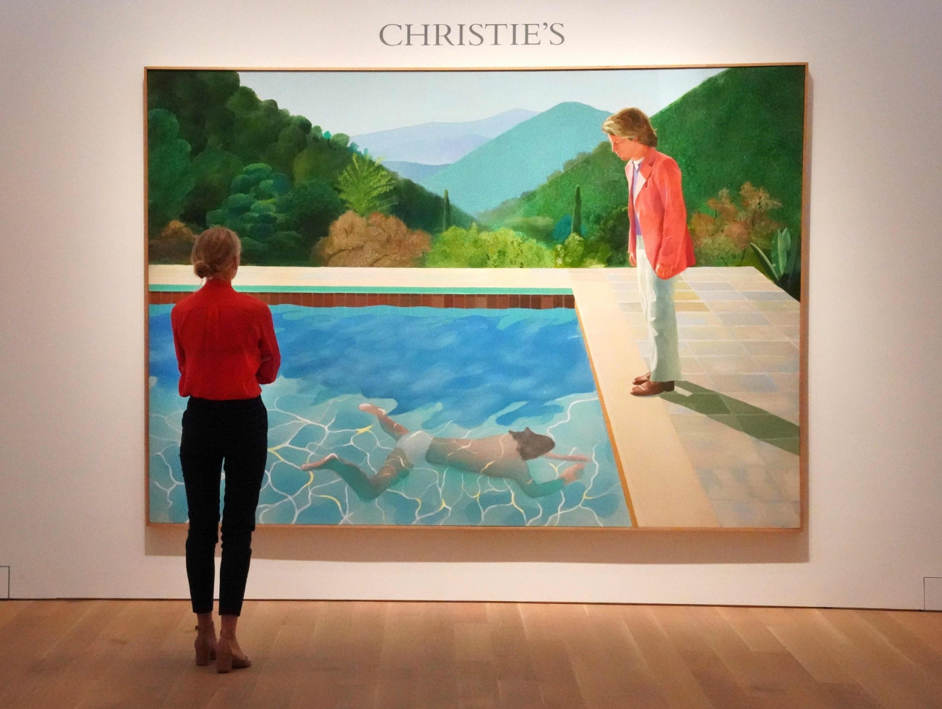 Christie’s надеется сделать Дэвида Хокни самым дорогим из живущих художников