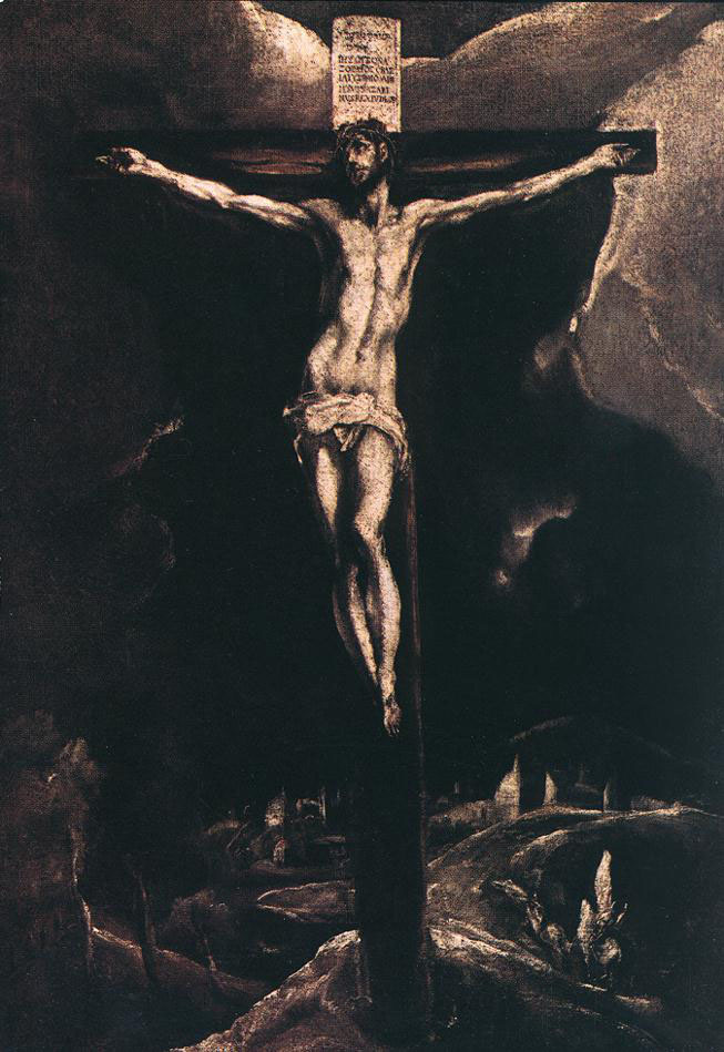 Domenico Theotokopoulos (El Greco). Christ on the cross