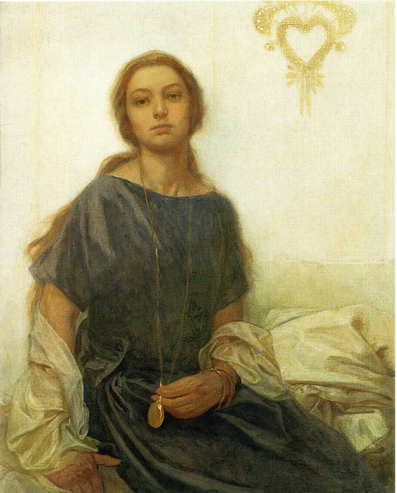 Alfonse Mucha. Portrait Of Jaroslava