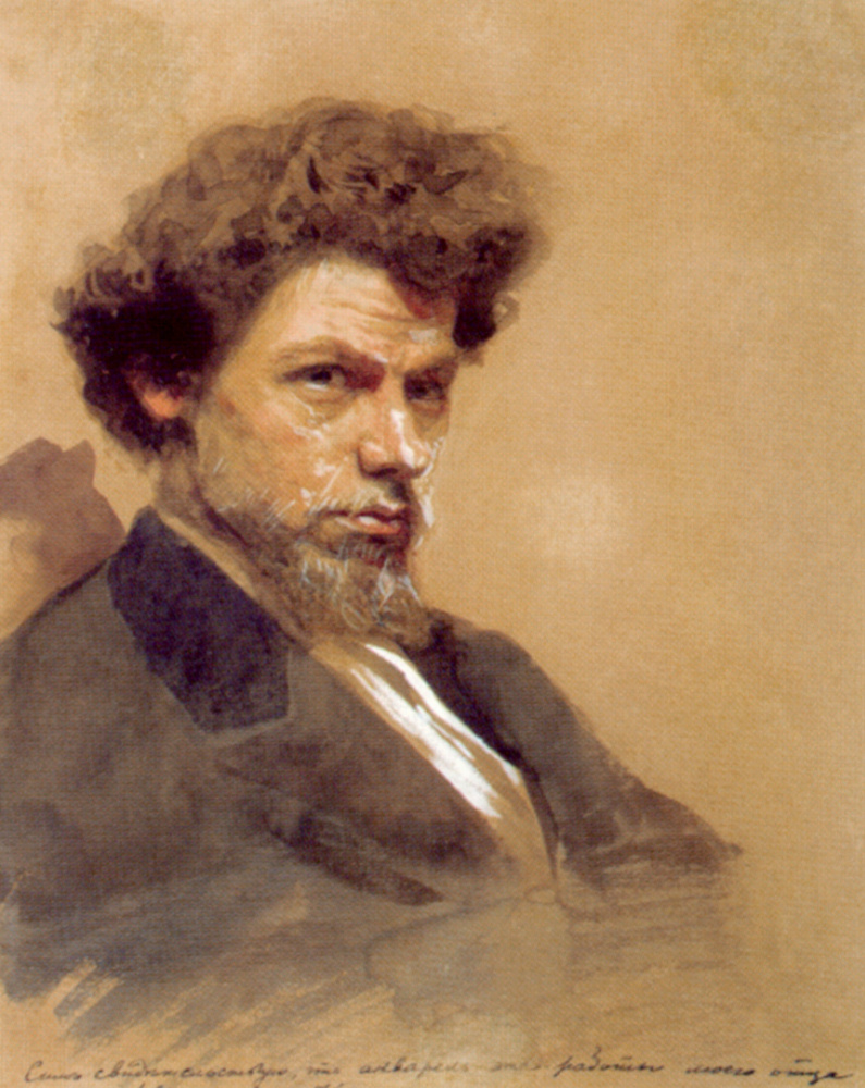 Ivan Nikolayevich Kramskoy. Portrait of the artist Vasily Maximovich Maximov