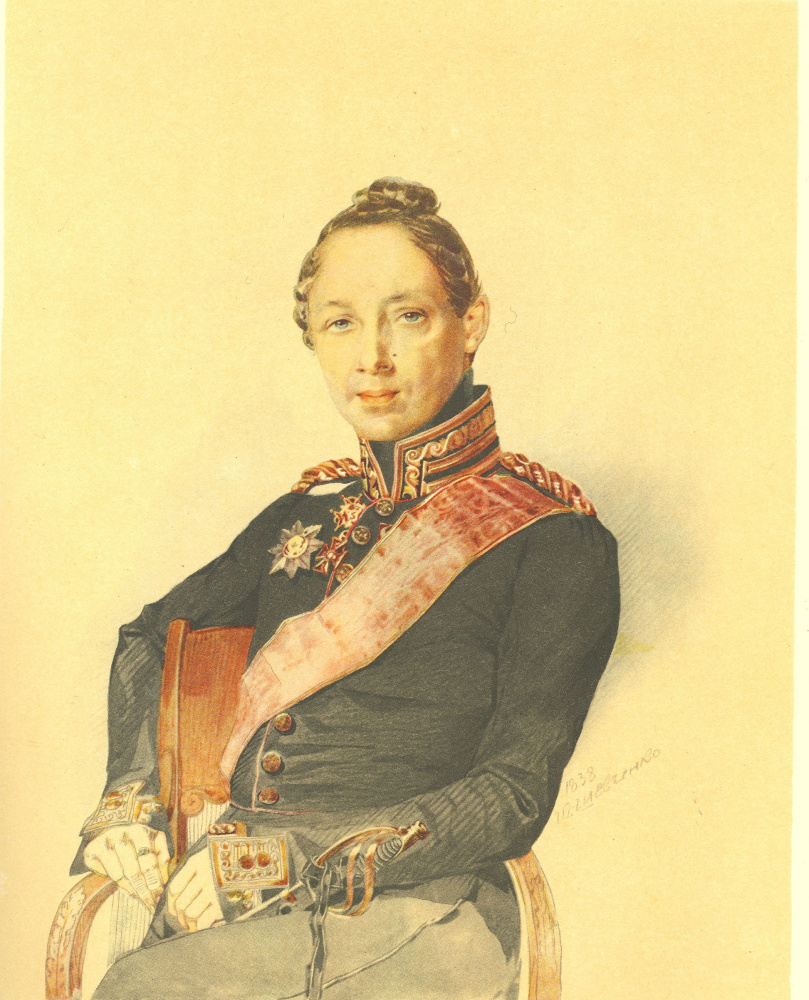 Taras Grigorievich Shevchenko. Portrait Of N.. Lunin