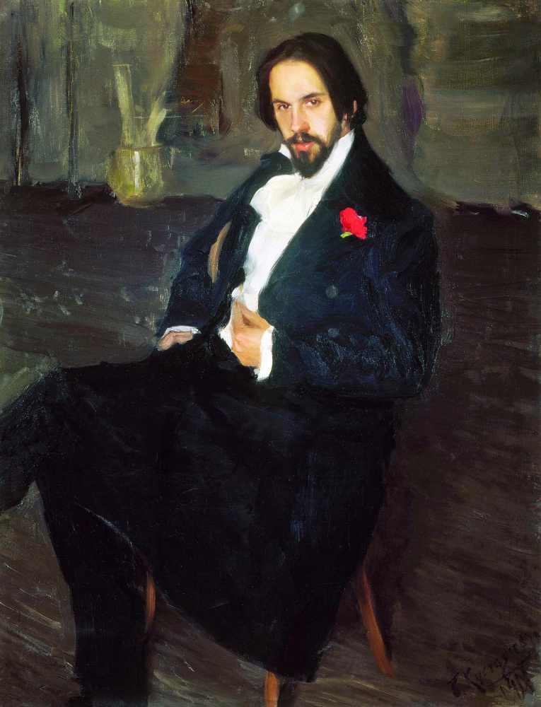 Boris Kustodiev. Portrait Of Ivan Bilibin