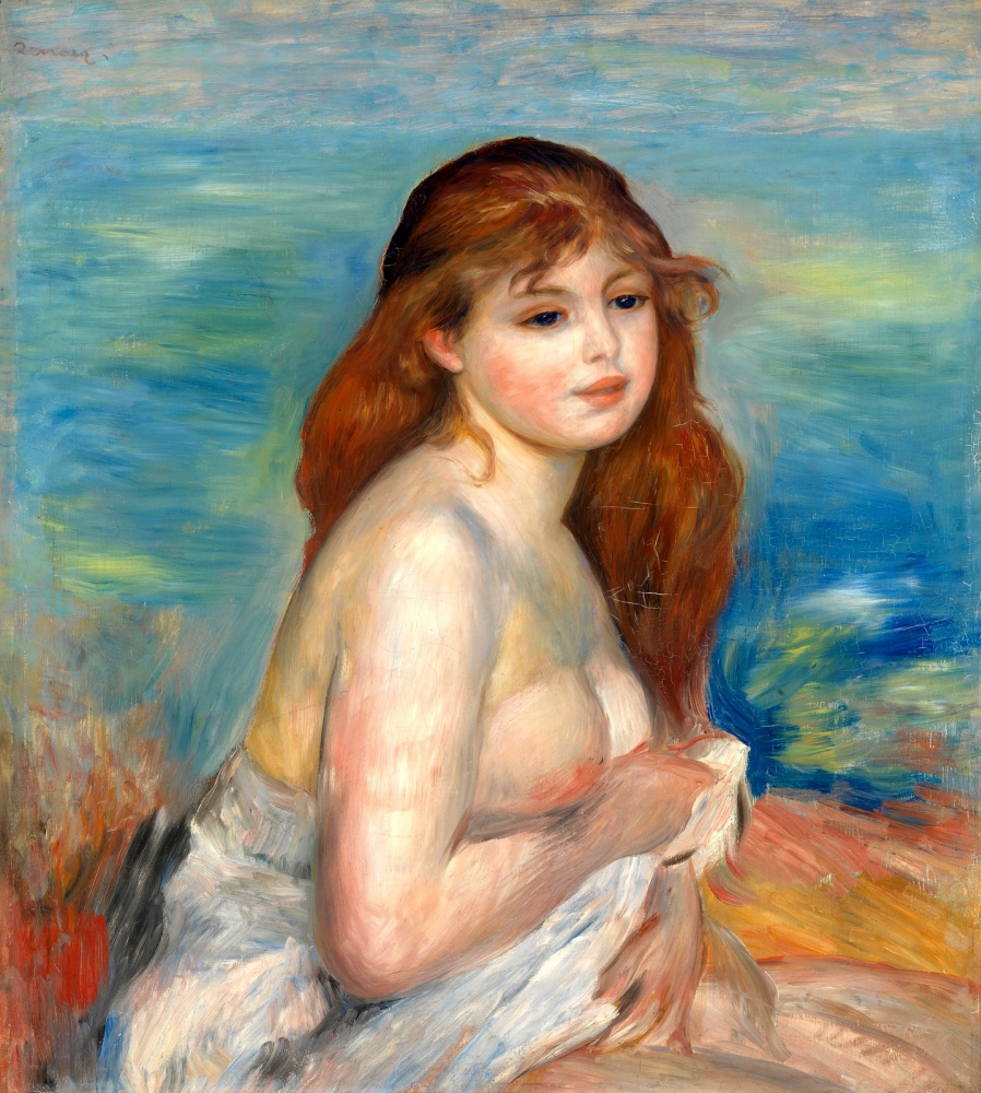 Pierre Auguste Renoir. Bather