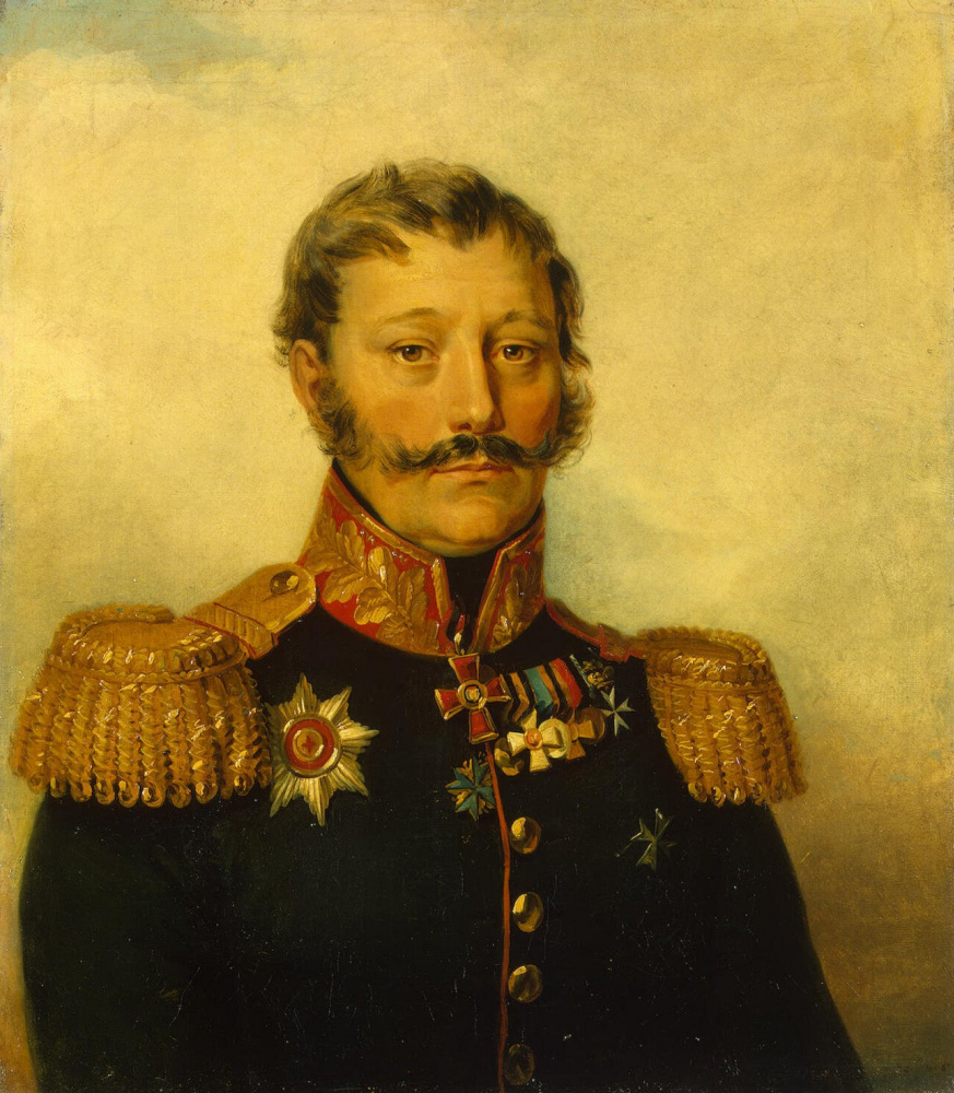 George Dow. Portrait of Vasily Dmitrievich Rykov