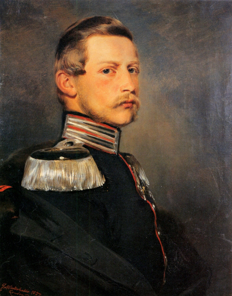 Franz Xaver Winterhalter. Friedrich Wilhelm, Kronprinz von Preußen, später Kaiser von Deutschland und König von Preußen