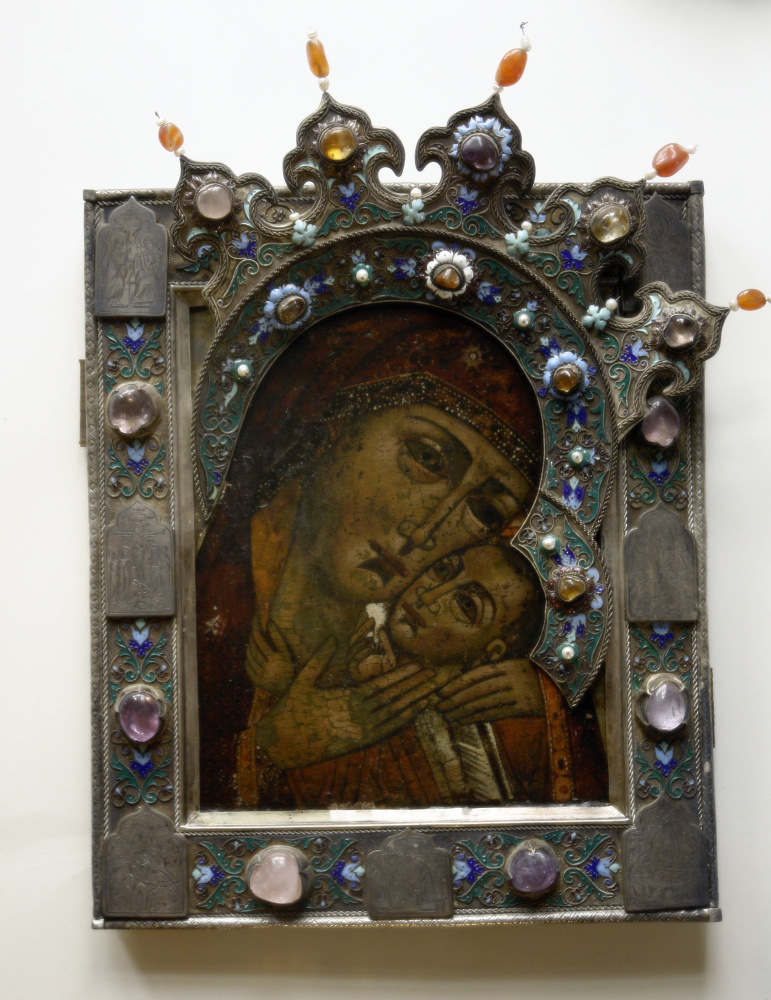 Moscow Icon Painting Workshop. The icon of the mother of God of Korsun