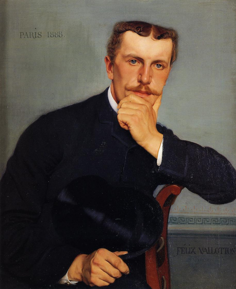 Felix Vallotton. Portrait of the artist's brother