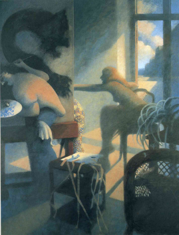 Bill Jacqueline. Woman at the window