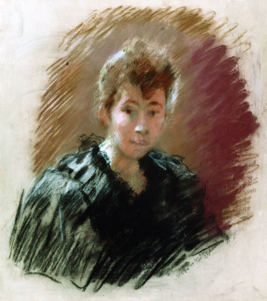 Isaac Levitan. Portrait Of S. P. Kuvshinnikova