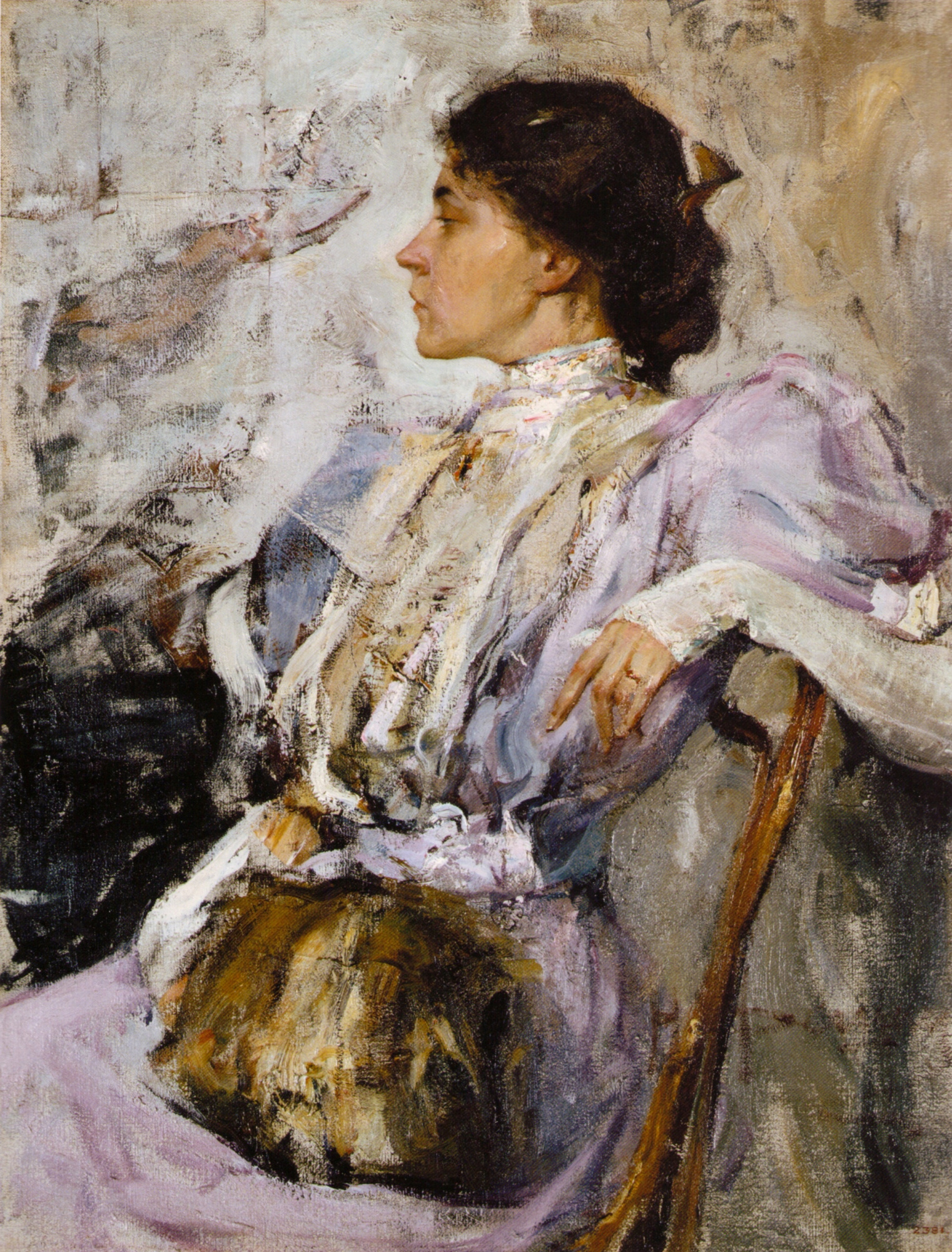 lady in purple dress painting The purple, 1908, 79×102 cm by Nicolai Fechin: History, Analysis & Facts this artwork is sure