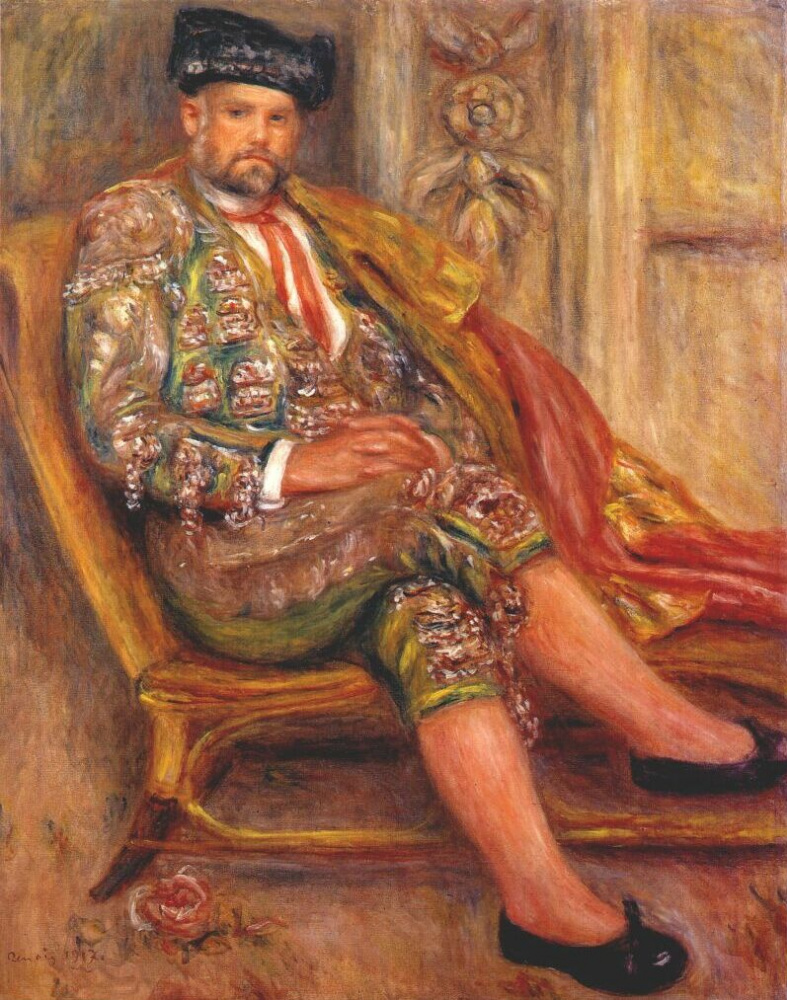 Pierre-Auguste Renoir. Ambroise Vollard dressed as a Toreador