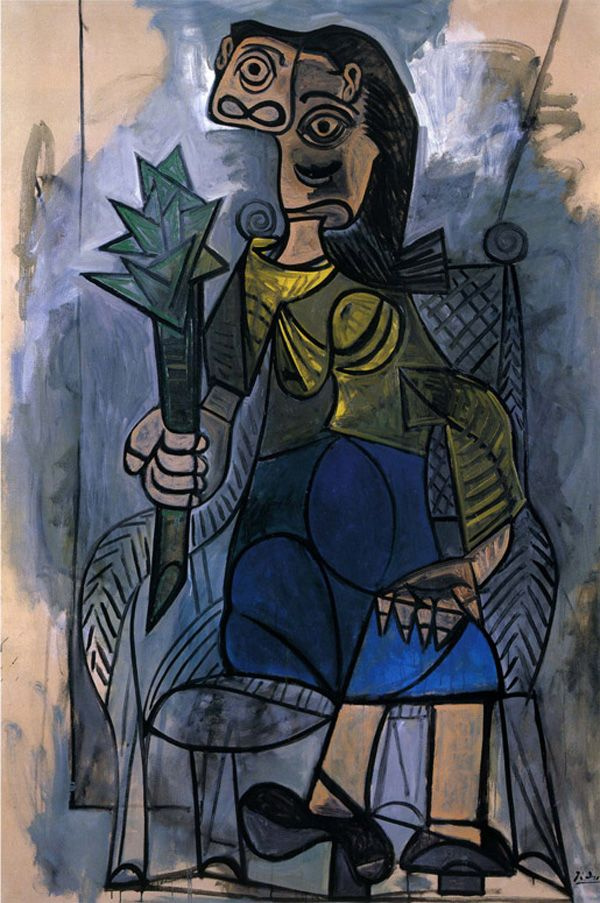 Pablo Picasso. Woman with an artichoke