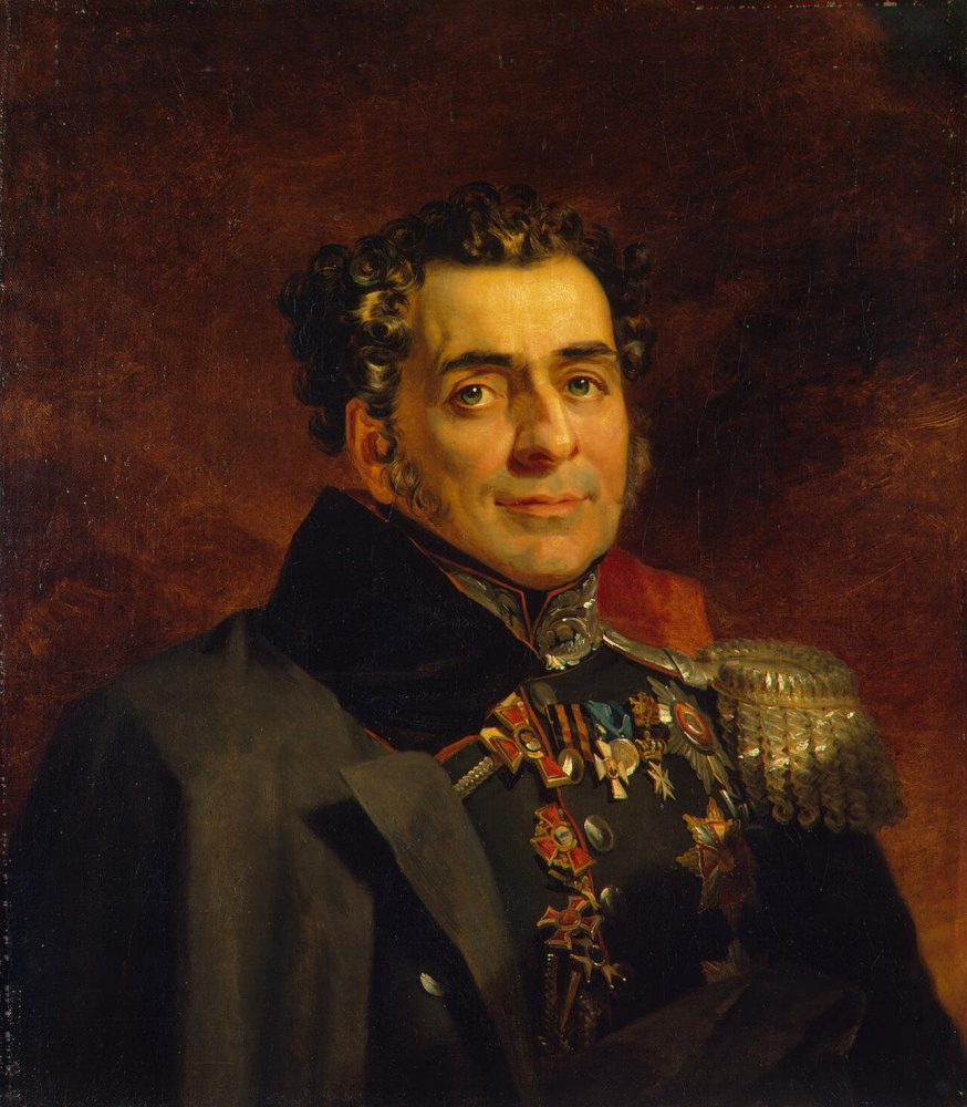 George Dow. Portrait Of Dmitry D. Kuruta